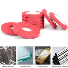 

1Pc Nylon Fiber Polishing Whee Abrasive Tools 100*12*16mm Non woven abrasive wheel Nylon Fiber polishing wheel Abrasive disc
