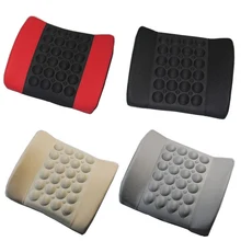 Авто электрический массаж автомобильное сиденье Подушка для спины облегчение поясничной боли поддержка спины Подушка подголовник поясная безопасность кресло подушка