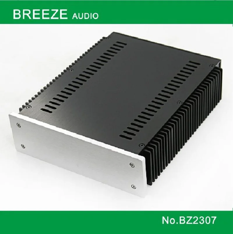 BRZHIFI BZ2307 двойной радиатор алюминиевый корпус для усилителя мощности