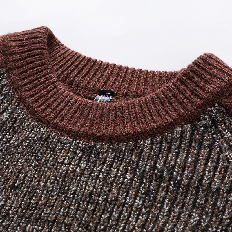 Одиночный дорожный свитер мужской Мужская зимняя одежда вязаный пуловер Джемпер шерстяной кашемировый свитер мужской высокого качества для мужчин бренд
