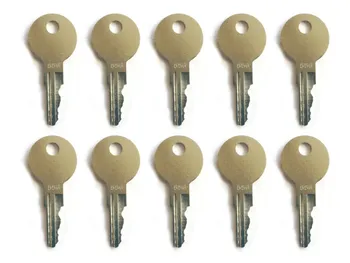 

10pc Ignition Key 556 For Ford New Holland Gradall Hyster Lull Yale Forklift