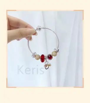

High Quality 1:1 100% Gold And Gold Beads Beads Beads Bracelet First Choice For Gift Free Package