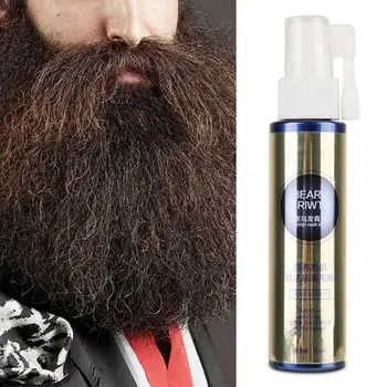 

Aftershave 50ml Men Beard Hair Mustache Growth Oil Natural Liquid Enhancer Spray Repair Essential Oil Male Grooming