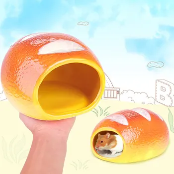 

Small Pet Guinea Pig Hamster Bed House Summer Cool Squirrel Hedgehog Chinchilla Bed mat House Nest Hamster Accessories