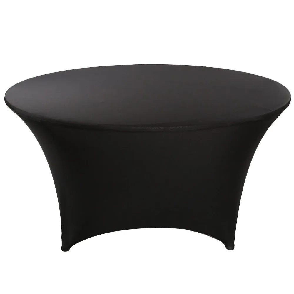Горячая D60×30inch лайкра/чехол для стола из спандекса/Скатерть для свадьбы/отеля/банкета/вечерние украшения