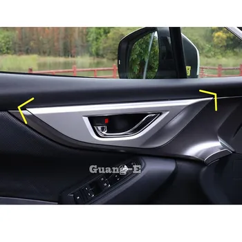 

Car Cover Protect Detector Sticker Trim Door Inner Built Handle Bowl Moulding Lamp Frame 4pcs For SUBARU XV 2018 2019 2020