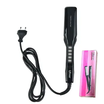 

Professional Infrared Hair Straightener Flat Iron Ceramic Heating Plate Straightening LED Display Wet and Dry