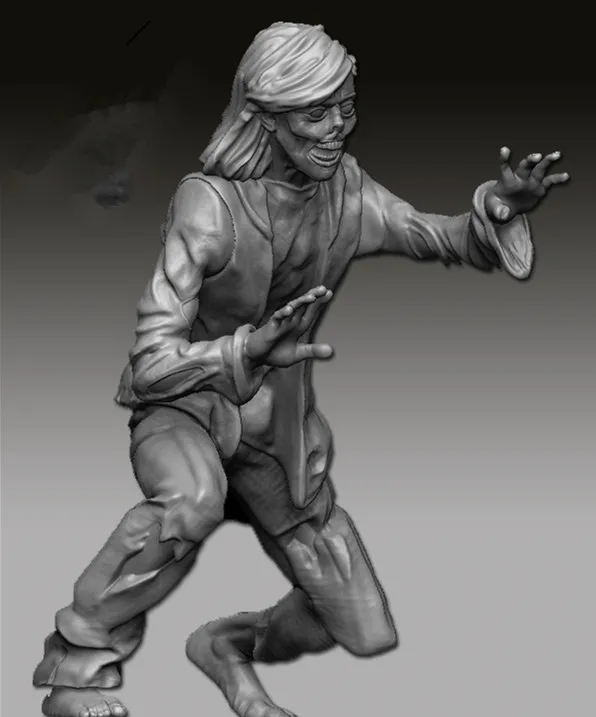 

1:35 Resin Figure Model Kit Unassambled Unpainted J001