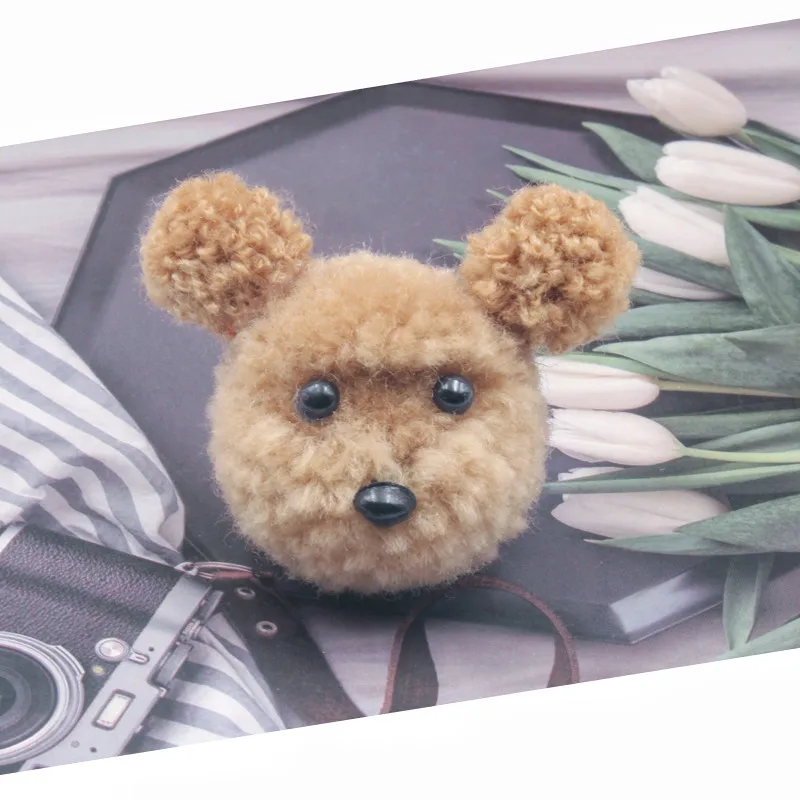 Cute Plush Bear Miniature Landscape Ornament Animal Model 5-15Pcs/Pack DIY Hairpin Clothing Bag Handicraft Decoration Materials craft supplies doll handmade accessories craft toys