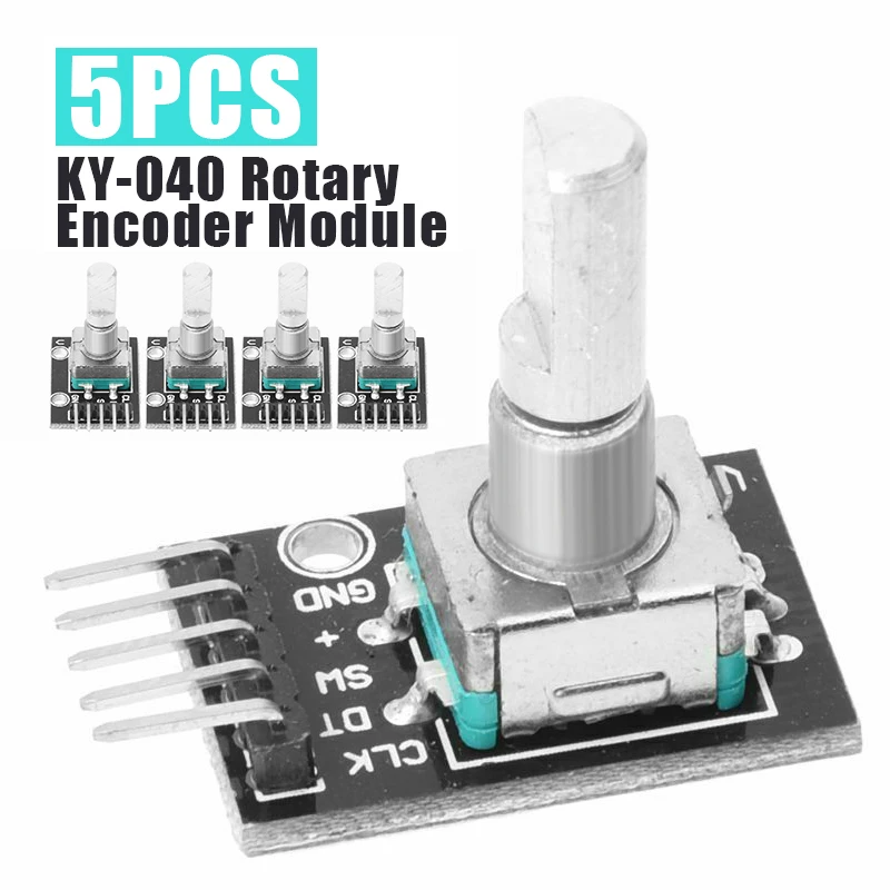 5 шт. модуль роторного кодировщика 360 градусов электронные компоненты для Arduino