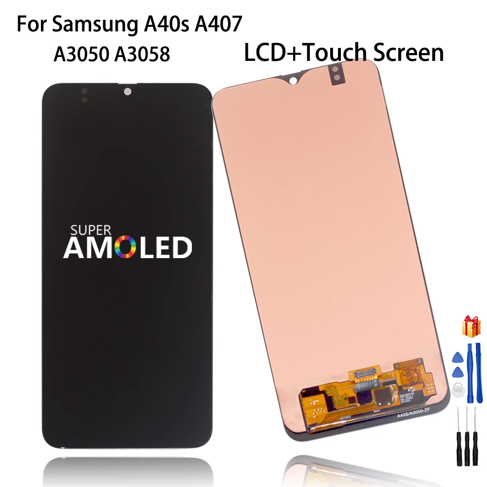 Amoled For Samsung Galaxy A40s A407 A3050 A3058
