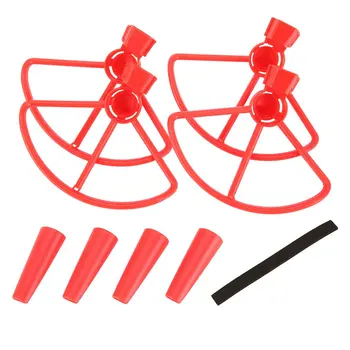 

2 Pairs Propeller Blade Prop Protection Cover Propellers Protective Guard Protector with Landing Gear for DJI Spark RC Drone