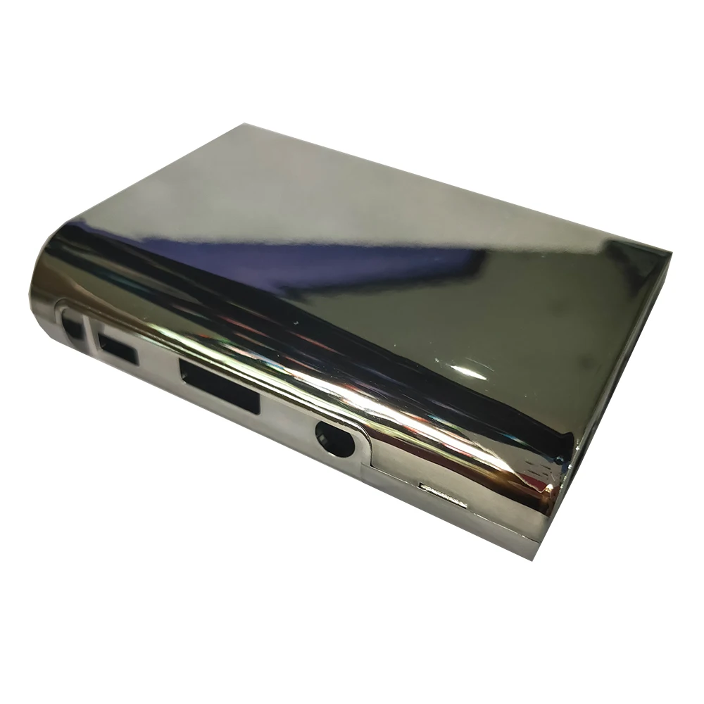 

For Raspberry Pi 3 Case Model No Stripe Enclosure Case Housing Protecting Cover Shell Plastic Silvery Box of Raspberry Pi 3