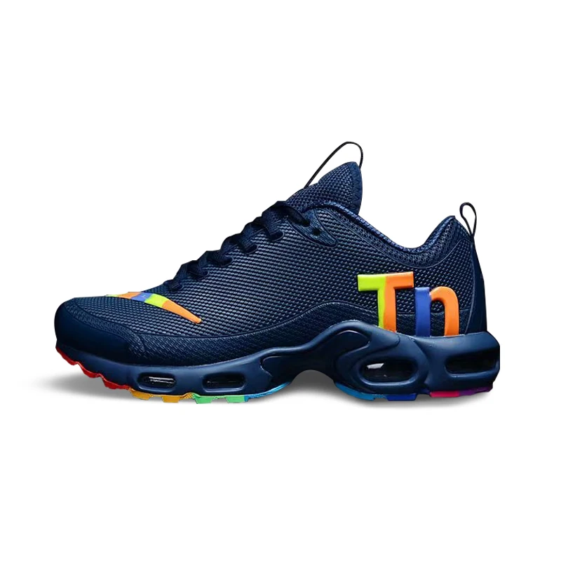 Tn-11 Оригинальные мужские кроссовки для бега NIKE AIR MAX PLUS TN, модные, хорошее качество, удобные, легкие, спортивные, уличные кроссовки, обувь - Цвет: Tn-11