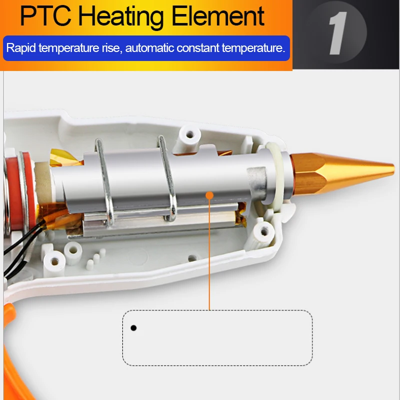 110-240 В 20 Вт профессиональные высокотемпературные термоклеевые пистолеты, сделай сам, мини быстрый нагреватель, клей для ремонта, тепловые инструменты для украшения дома