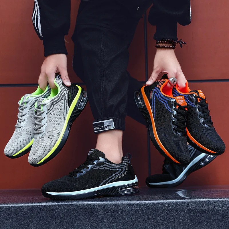Tenis Masculino Лидер продаж мужские теннисные туфли с воздушной подушкой удобная спортивная обувь для спортзала Мужская стабильность фитнес, спорт кроссовки спортивные