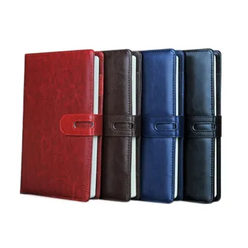 

A6/A5/B5 Faux Leather Diary Notebook with Calculator Zipper Bag Binder Spiral Business Manager Folder Note Book Office Supplies