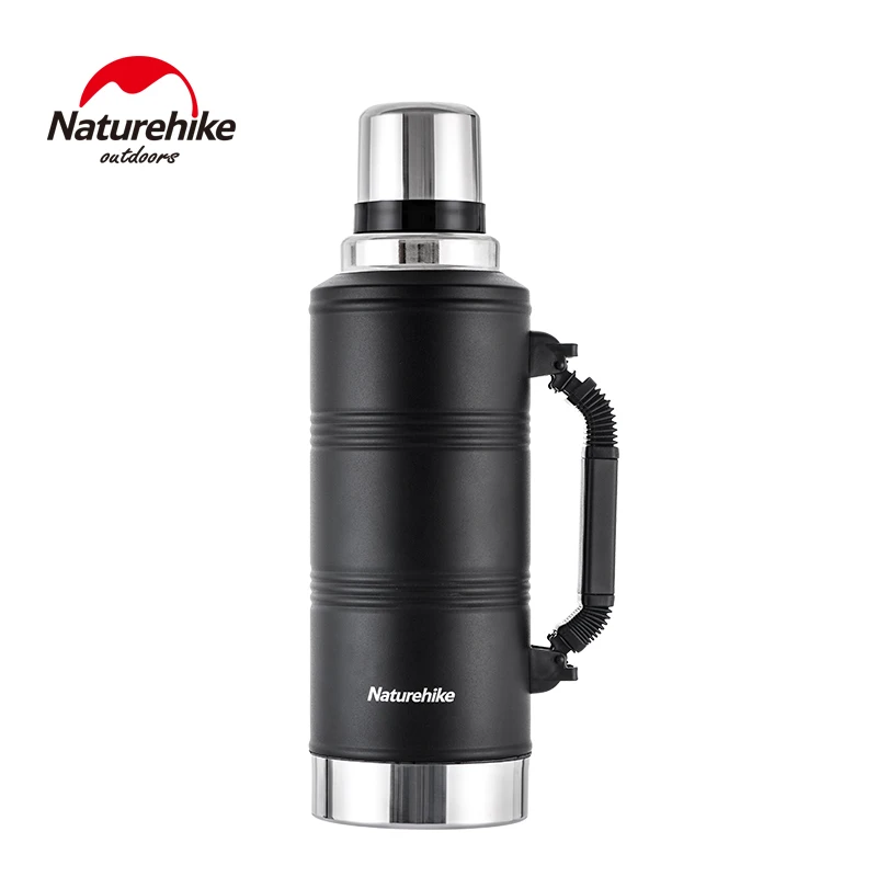 Naturehike Открытый чайник с термоизоляцией 24 часа сохранение тепла 2200 мл большой емкости 304 чайник из нержавеющей стали