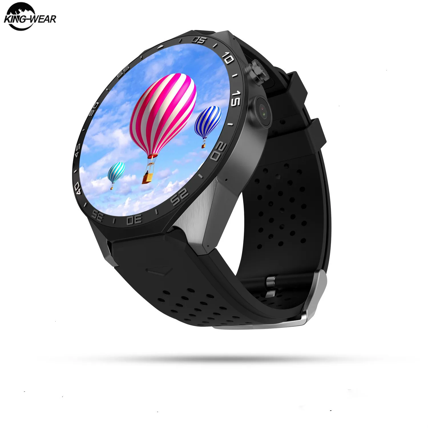  KW88 Smart Watch 512 RAM 4GB ROM Men Wristwatch Android 5.1 Bluetooth 4.0 WIFI 3G Smartwatch Suppor