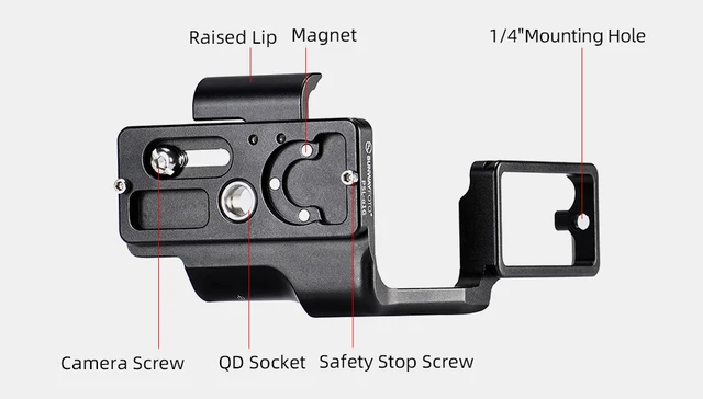 SUNWAYFOTO PSL-A1G L Bracket for Sony a1 with Vattery Grip VG-C4EM