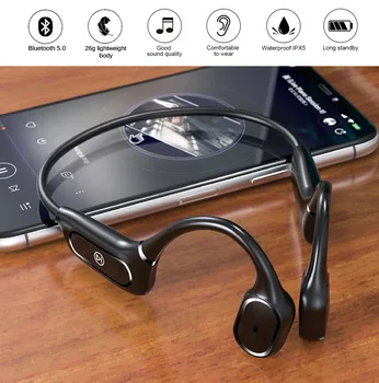 

Bone Conduction Headphone H11 Open Ear Wireless Sports headset Touch Control Earphones Stereo HD Hands-free For Cycling Running