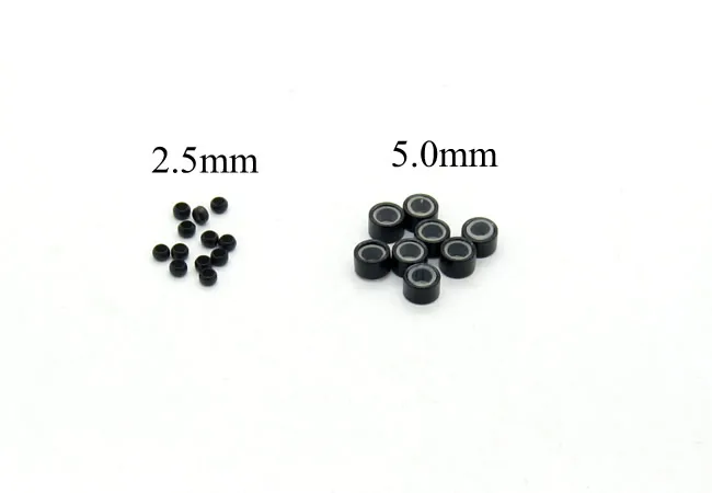 200pcs 2 5mm Diameter Copper Micro Nano Rings Links Beads For Nano Rings Hair Extensions Hair 2
