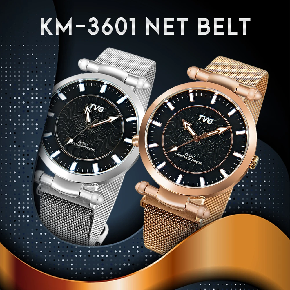 

Ultra-thin Watches 2020 TVG New Men's Quartz Watches Casual Business Watches Military Watches 30 Meter Waterproof Watches Stocks