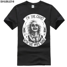 Футболка с надписью Beetlejuice Fandom-I'm The Ghost With Most, babe poptee, sbz1218