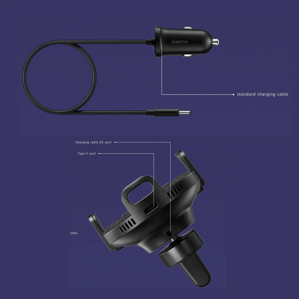 Original Huawei Fast Charging 27W Qi Wireless Car