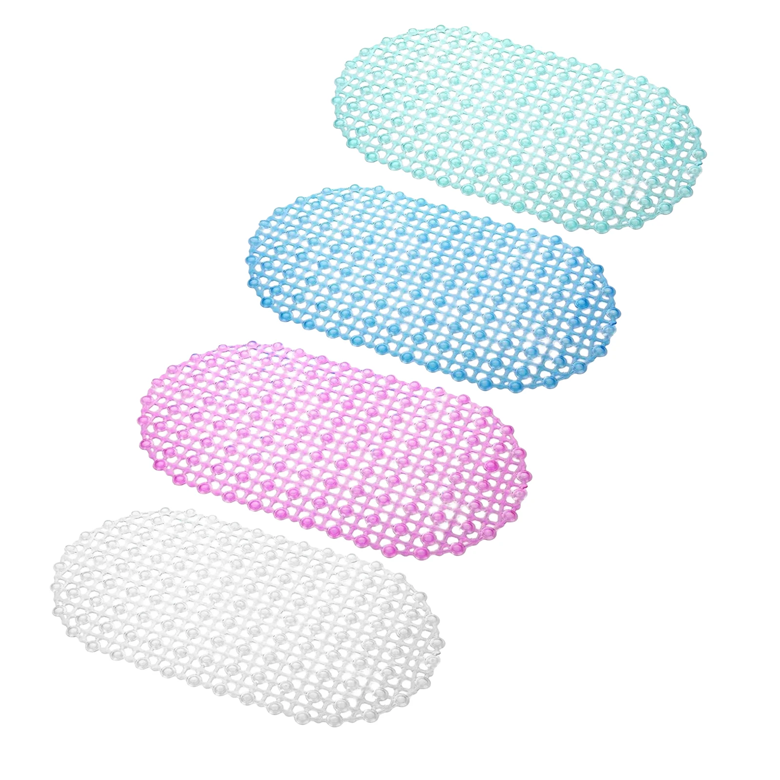 67x37cm Mat Bathtub Bath Mat PVC Small Bathtub Safety Shower Non-slip Bath Mats With Suction Cups Floor Mat