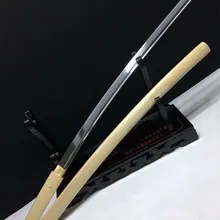 Японский ниндзя секта Shrine самурайский меч катана очень острым пружинным стальным лезвием