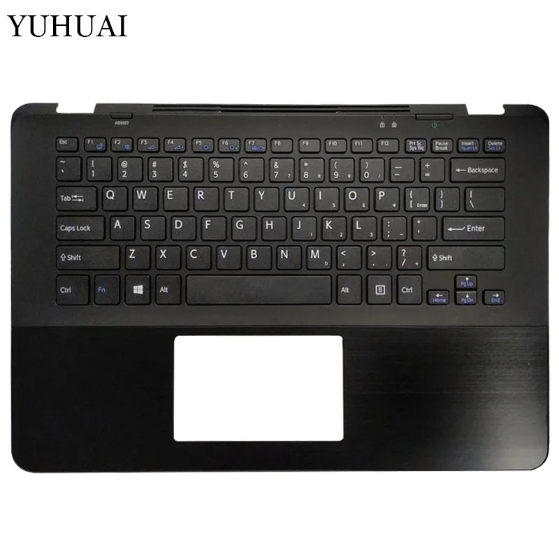 

US laptop keyboard for SONY Vaio SVF14A13CX SVF14A14CX SVF14A15CX SVF14A13CXB SVF14A14CXB SVF14A15CXB SVF14A16CXB Palmrest upper