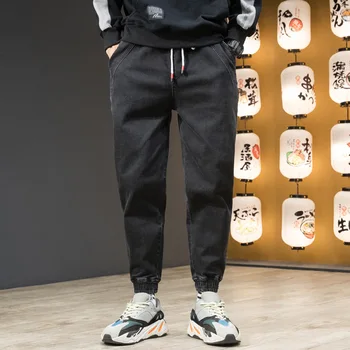

Fashion large size jeans men casual loose fashion jeans solid color denim men oversized S-4XL 5XL 6XL 7XL