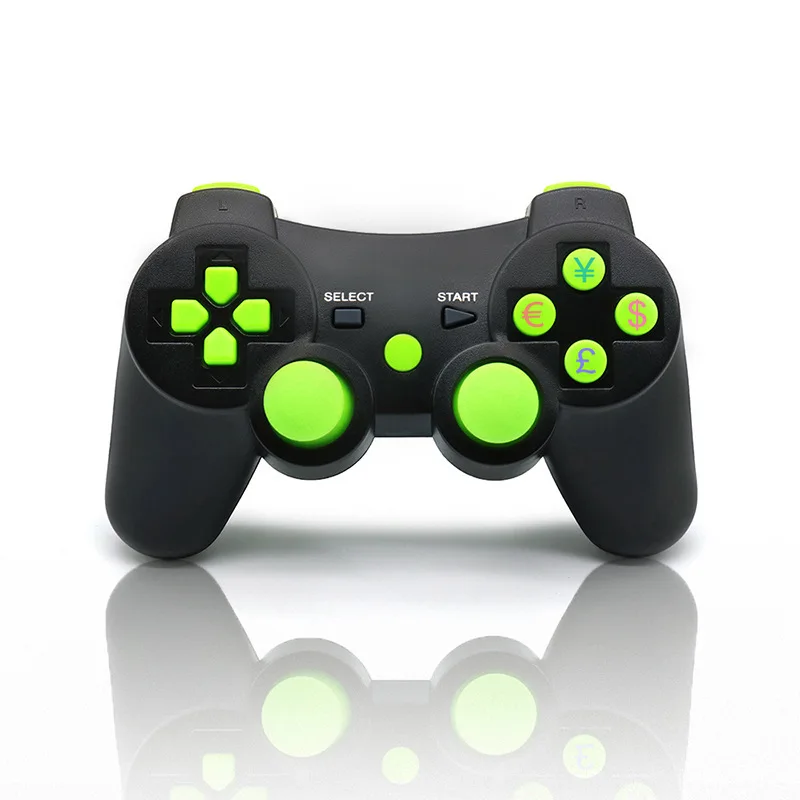 Gaming Pad For Sony PS3 Controller Wireless Double Shock Bluetooth Joysticker For Playstation3 with Cable Joypad 