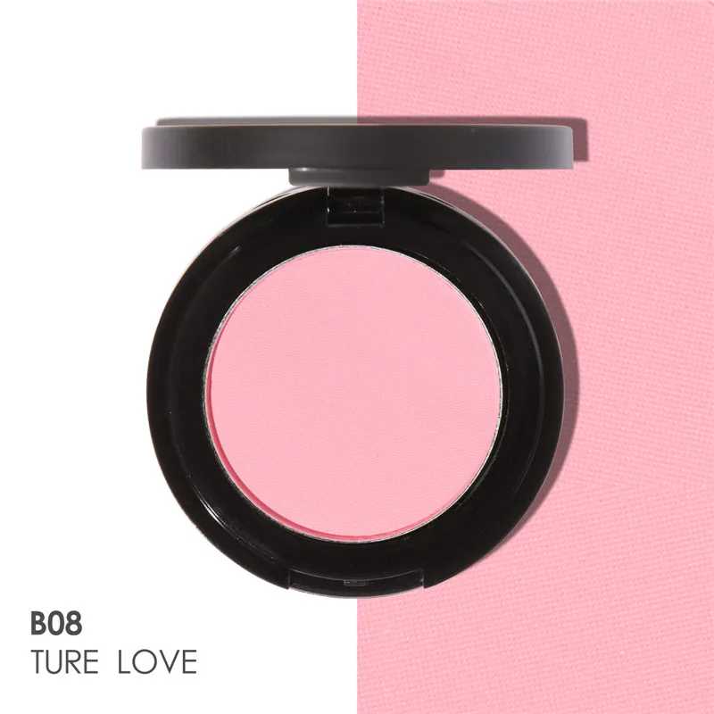 B08 FOCALLURE 11 цветов лица минеральный пигмент Румяна Пудра, бронзер Cosmestics профессиональная палитра румяна Контурные тени - Цвет: B08