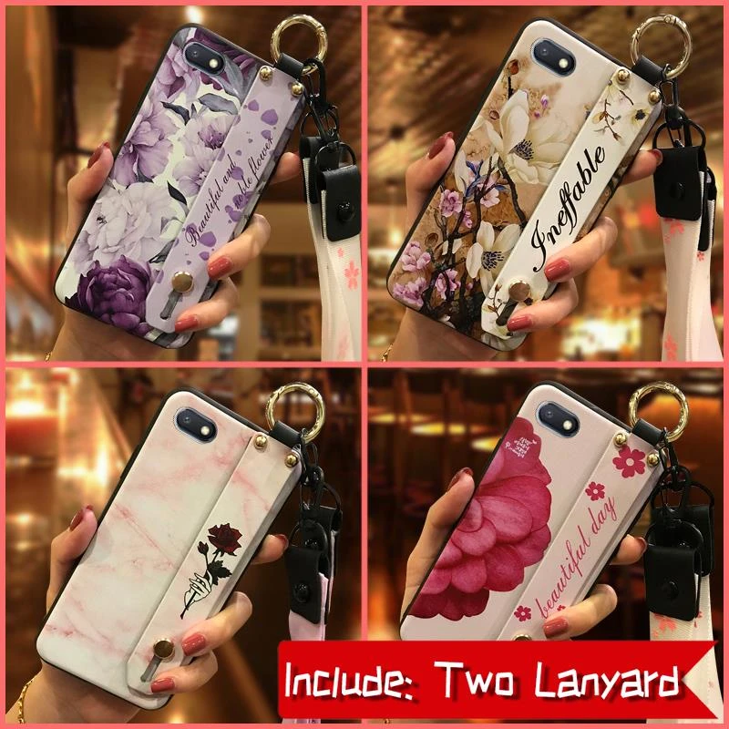 Lanyard For Girls Phone Case For Xiaomi Redmi 6a Fashion Design Silicone Dirt Resistant Durable Phone Case Covers Aliexpress
