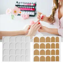 10 шт Двухсторонние наклейки для ногтей клей для ногтей поддельный клей Маникюрный Инструмент кривой дизайн в соответствии с эргономикой