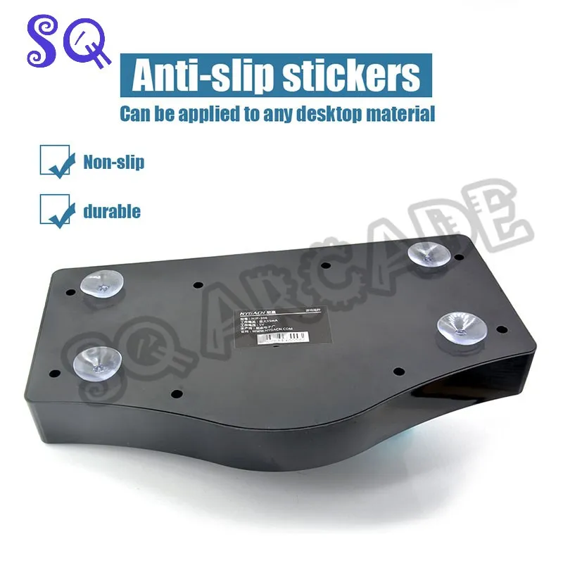 USB 유선 게임 컨트롤러 아케이드 파이팅 조이스틱 스틱, PS3 컴퓨터 PC 게임 패드 엔지니어링 디자인 게임 콘솔, 3 in 1