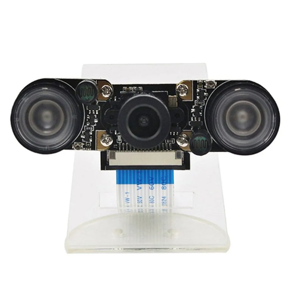 Для Raspberry Pi 4 Модель B/3B+/3B/2B/Zero 5 мегапиксельная HD фотокамера с подставкой Полная Модель Универсальная Замена