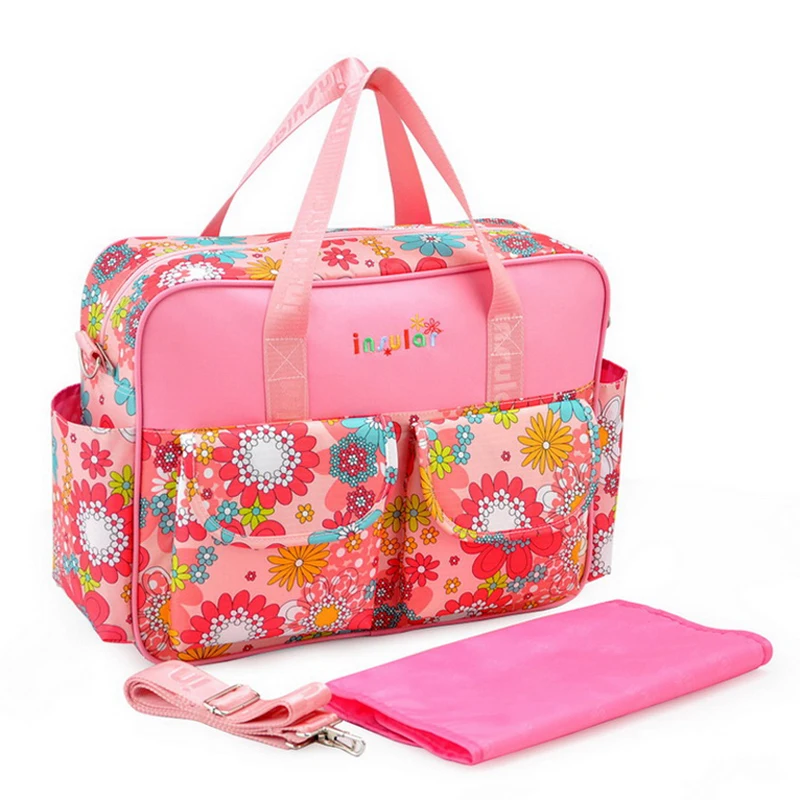 Buy Fashion Print Diaper Bag for Mom Waterproof Large Capacity Baby Care Bags for Stroller p6w9W96w