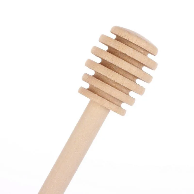 Еда gradeWooden Мёд ковш палка ложка для перемешивания ручной стабилизатор банку Кофе