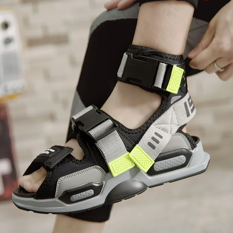 2020 Summer Mens Ankle High Top Shoes Gladiator Sandals Designers Platform Comfortable Beach Sandals Male Canvas Men Sandalss