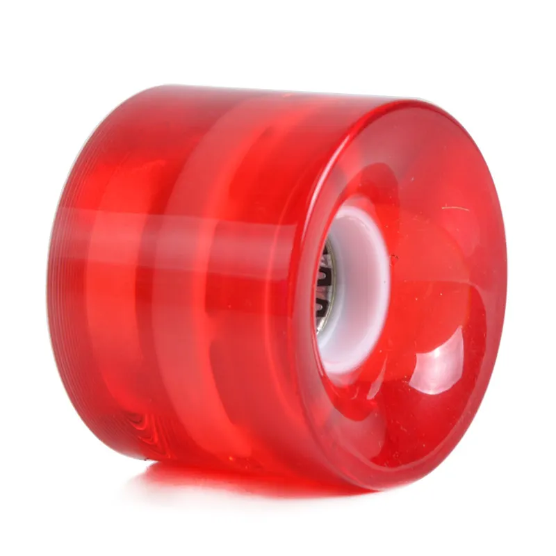 Red flash Светодиодный флэш скейтборд-крейсер колесо для Уличный Скейтборд Longboard Penny доска в виде банана - Цвет: Red flash