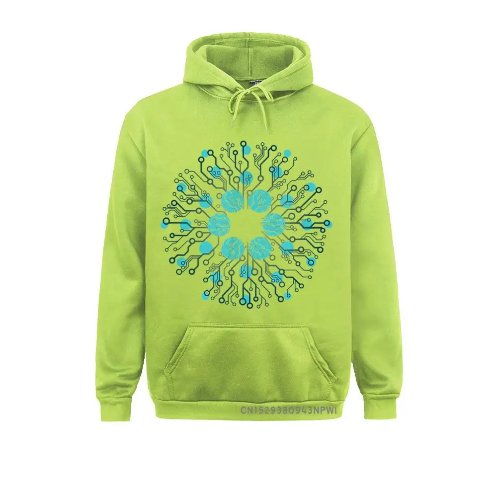 Group Long Sleeve Hoodies Summer Fall  Men's Sweatshirts Funny Sportswears Brand 26805 lightgreen