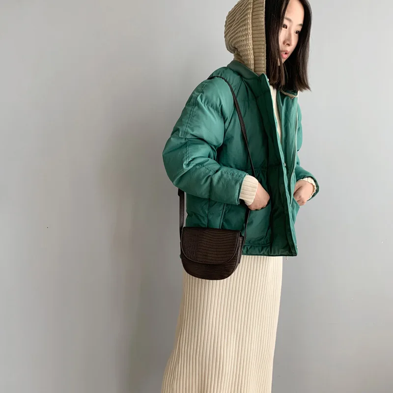 Winter Jacket women Womens Parkas Thicken Outerwear solid hooded Coats Short Female Slim Cotton padded basic tops
