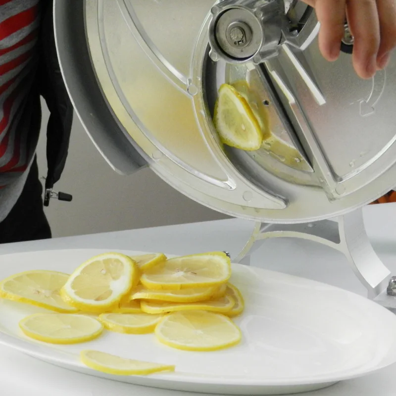 EB-1805A Household Manual Slicer Commercial Multifunctional Aluminum Alloy Hand Fruit Slicer Potato Lemon Slice Ground Meat
