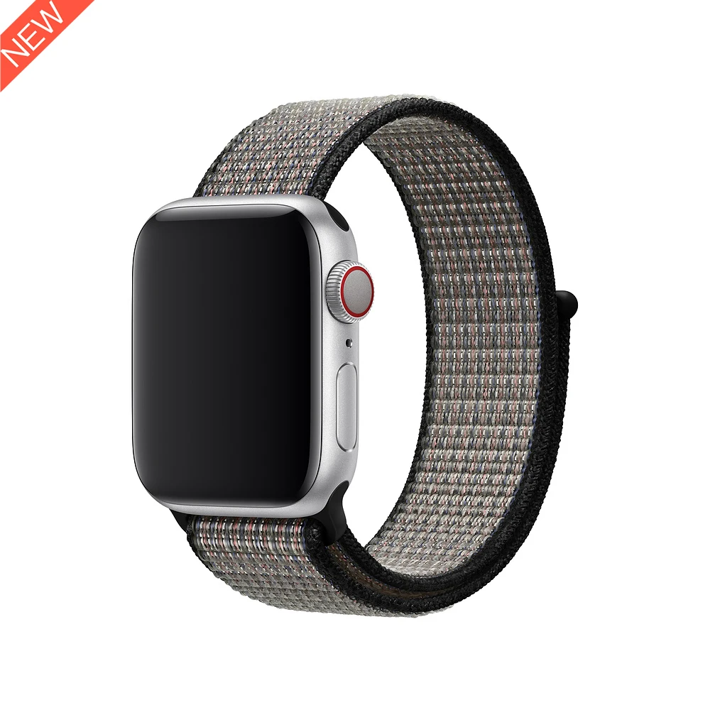 Royal PulseLava Ремешок для наручных часов Apple Watch Series 5/4/3/2 40 мм 44 нейлон мягкий дышащий сменный ремешок Спортивные петли для наручных часов iwatch серии 4 38 мм 42 мм - Цвет ремешка: Royal PulseLava