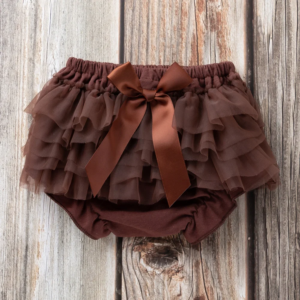 Baby Cotton lace Bloomers shorts Cute Baby Diaper Cover Newborn Flower Shorts Toddler fashion Summer Satin Pants with Skirt