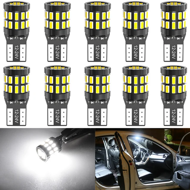 Anemoon vis Sicilië snijden 10 Stuks Auto Led T10 W5W Led Canbus Auto-interieur Verlichting Voor  Volkswagen Polo Golf 4 5 6 7 Gti passat B6 B5 Jetta MK5 MK6 Cc Touareg -  AliExpress Auto´s & Motoren