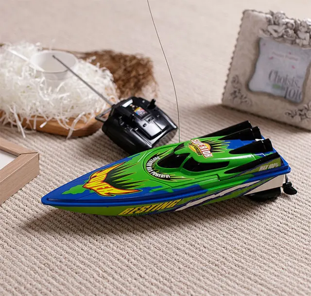 Large Size Radio-Controlled Speedboat Waterproof Remote Control Submarines RC Electric Ship Kid's Scientific Experiment Toy 3